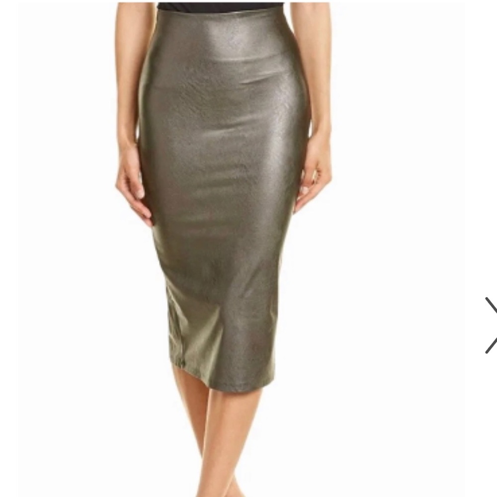 Commando Faux Leather midi skirt